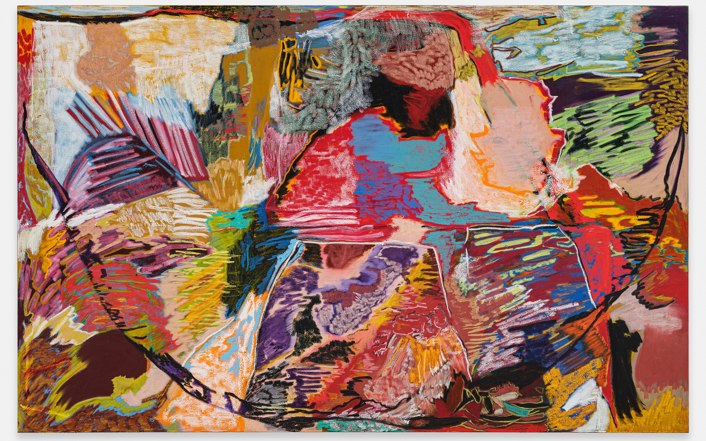 Abstract Expressionist Artwork
