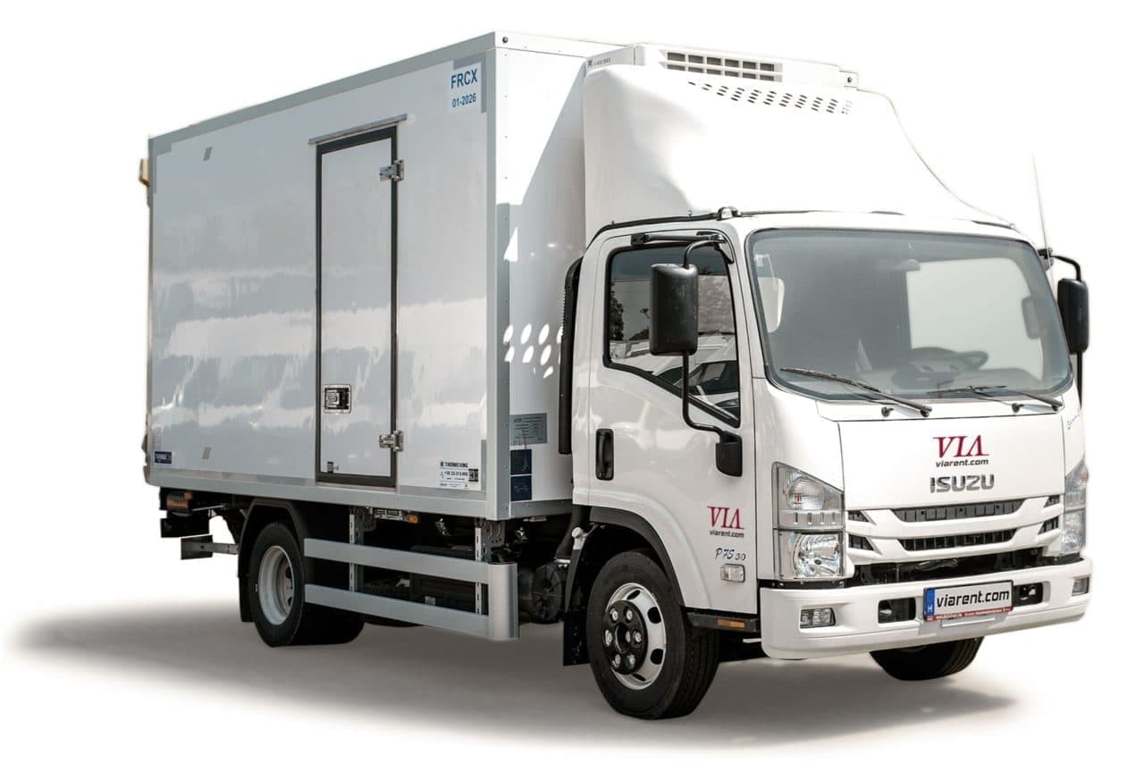 Fleet of Refrigerated Trucks
