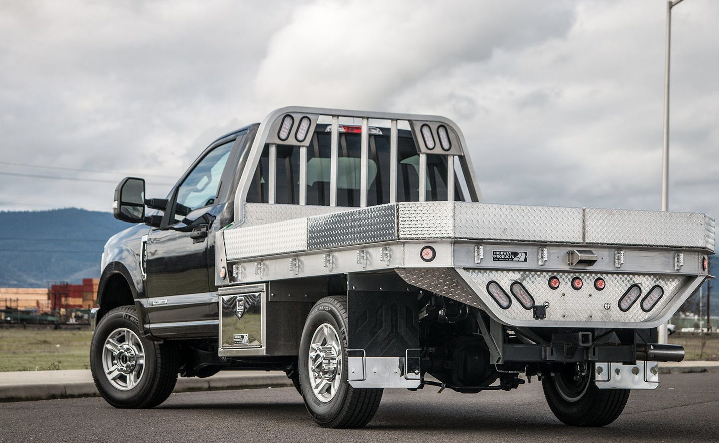 Custom Flatbed Truck
